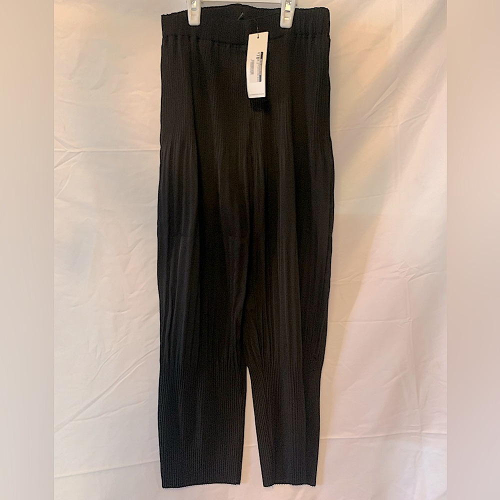 Grade & gather high rise pleated pants